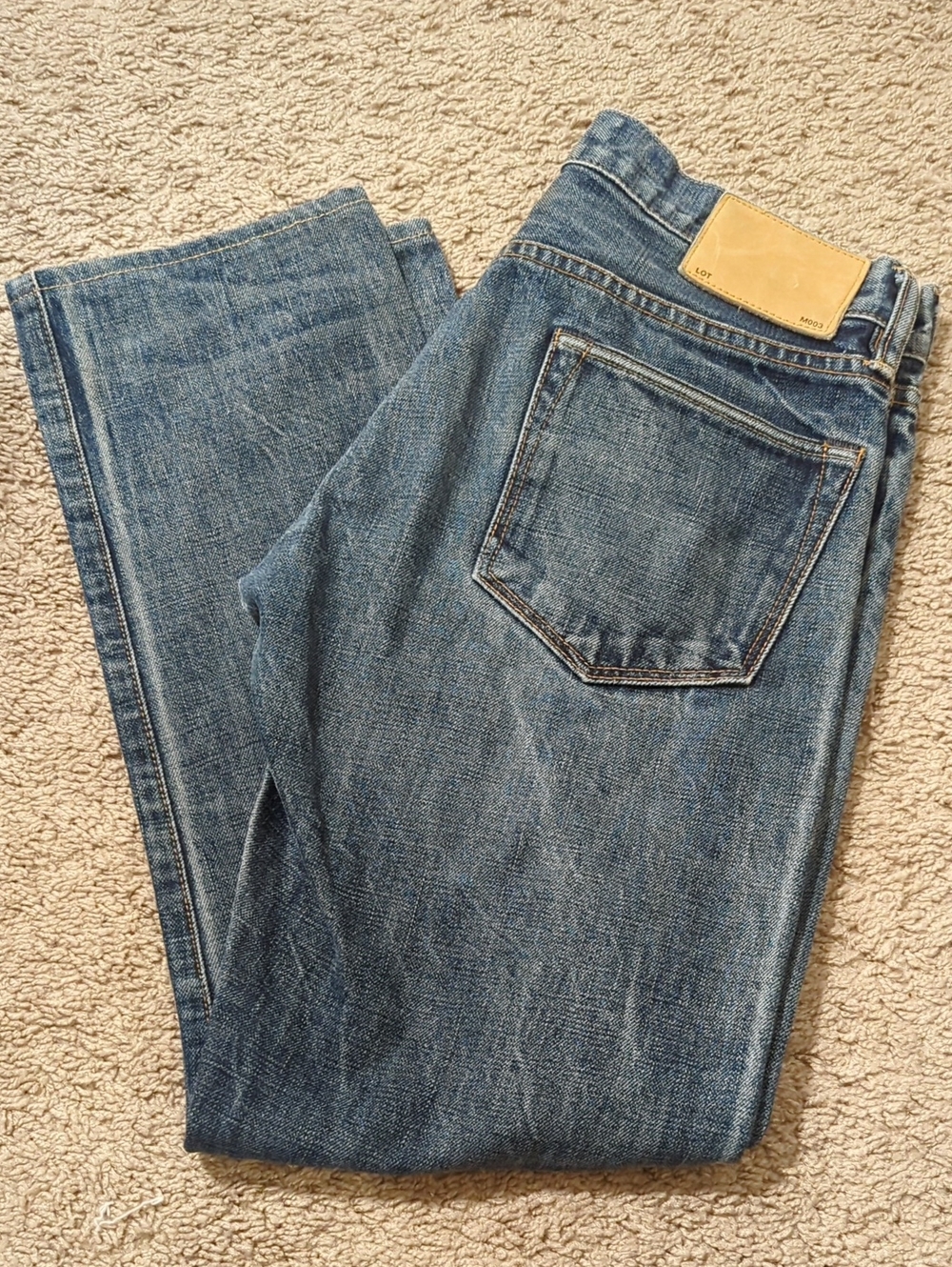 Simon Miller M003 Hyperion Slim Straight Men's Jeans - Japanese Selvedge USA